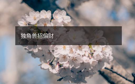 独角兽招偏财