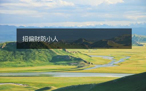 招偏财防小人