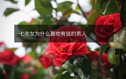 七杀女为什么喜欢有钱的男人