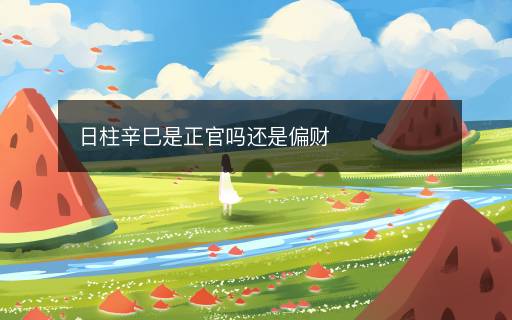 日柱辛巳是正官吗还是偏财