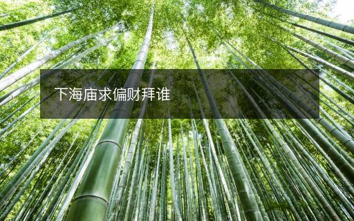 下海庙求偏财拜谁