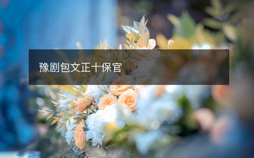 豫剧包文正十保官